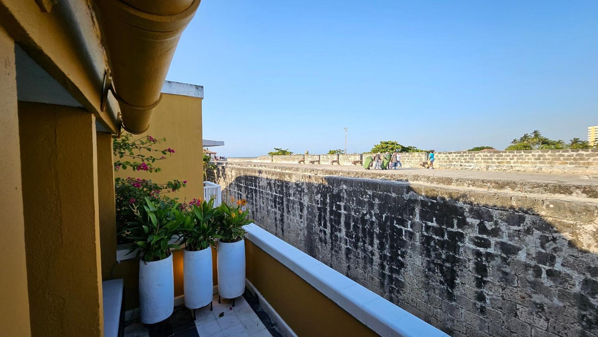 Apartamento Duplex Vista Al Mar Y Murallas Nuevo En La Ciudad Amurallada Lejlighed Cartagena Eksteriør billede